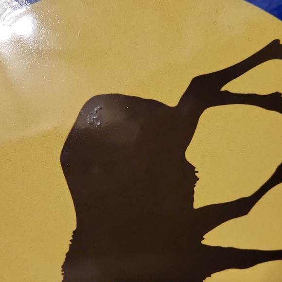 The Golden Rabbit II Moose Design Enamelware Serving Bowl - Picture 8 of 9